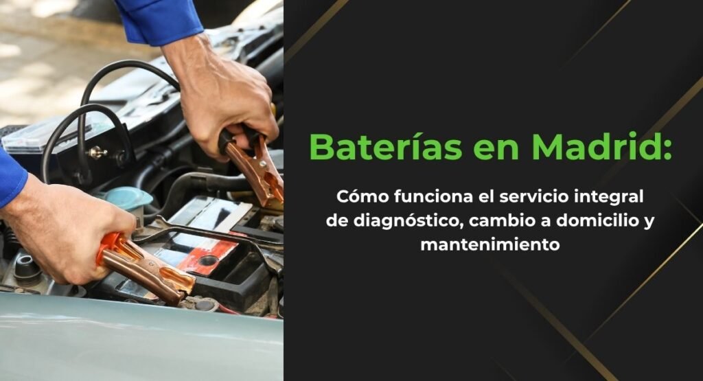 baterías en Madrid