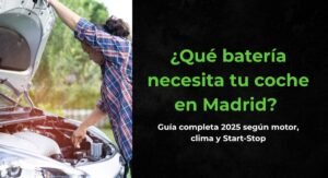 batería de coche