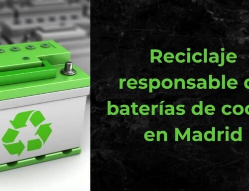 Reciclaje responsable de baterías de coche en Madrid