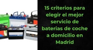 baterias de coche a domicilio
