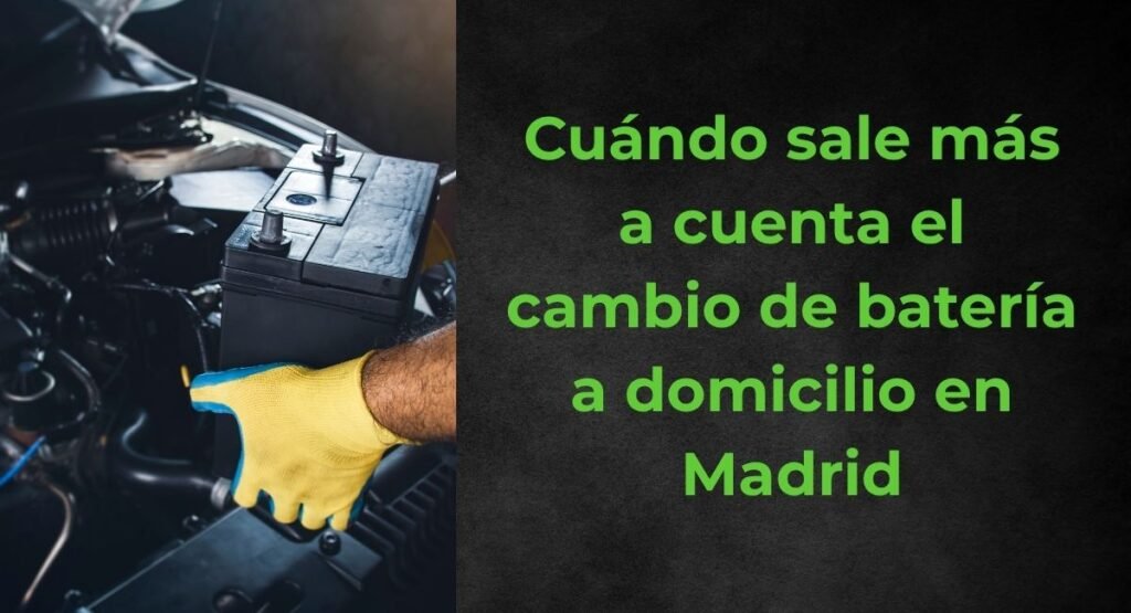baterias domicilio en Madrid