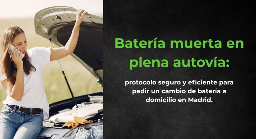 batería a domicilio en Madrid