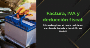 instalación de baterías a domicilio