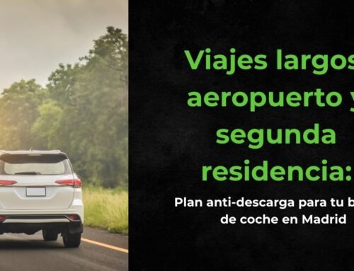 Viajes largos, aeropuerto y segunda residencia: plan anti-descarga para tu batería de coche en Madrid