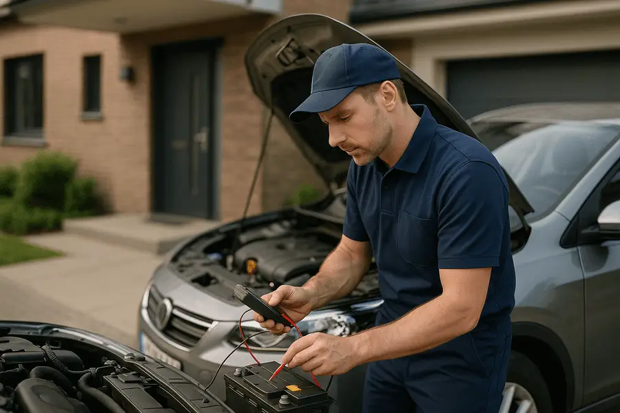 Si tu coche no arranca, puede ser por problemas eléctricos. Detecta señales a tiempo, haz chequeos básicos y cambia la batería a domicilio.