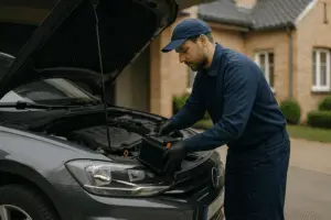 ¿Problemas de batería en tu coche? Cambia la batería sin salir de casa para mejorar el rendimiento y reducir el consumo. ¡Ahorra tiempo y conduce seguro!
