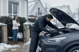 El clima afecta la eficiencia de las baterías de coche. Verifica su estado para evitar problemas en condiciones extremas y asegura un cambio fácil en casa.