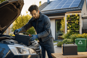 Descubre la importancia de reciclar baterías de coche, evitando contaminación y promoviendo la reutilización para un futuro sostenible y ecológico.