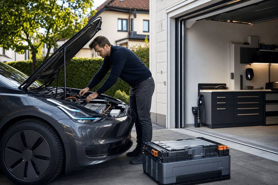 La tecnología de baterías para coches evoluciona con baterías de estado sólido y de flujo, ofreciendo más duración, carga rápida y menor impacto ambiental.